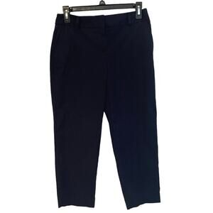 Talbots Petites Signature Navy‎ Capri Pants Size 4P